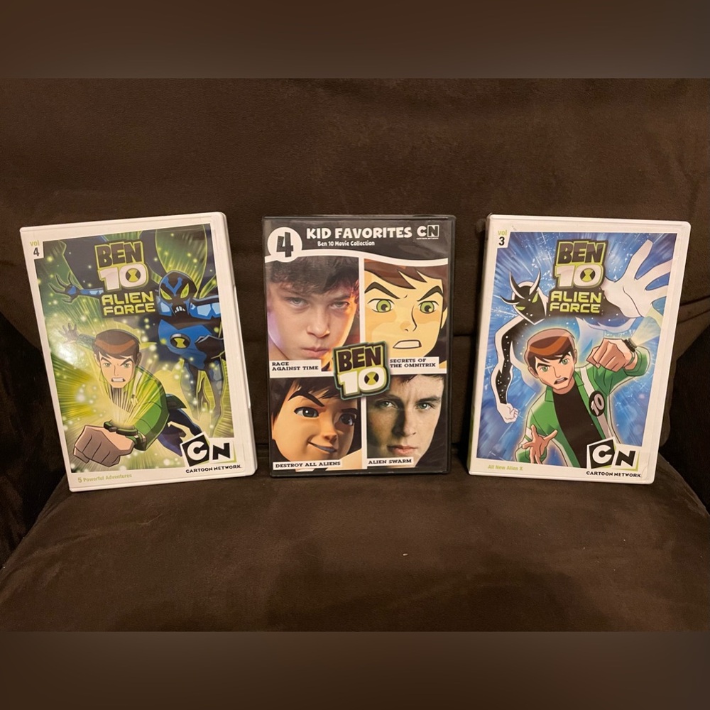 Ben 10 💚🖤 DVD set